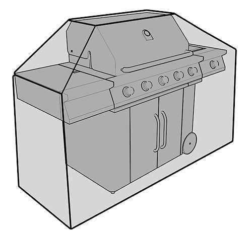 Housse sur-mesure pour barbecue