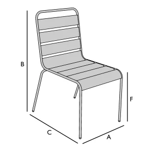Bâche de chaise extérieure