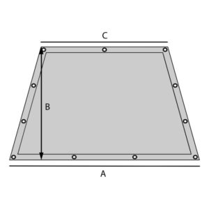 Bache PVC trapeze