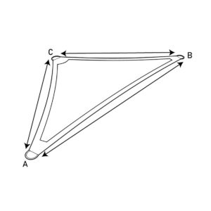 voile d'ombrage de forme triangulaire