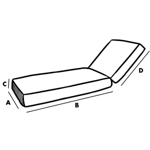 coussin pour bain de soleil