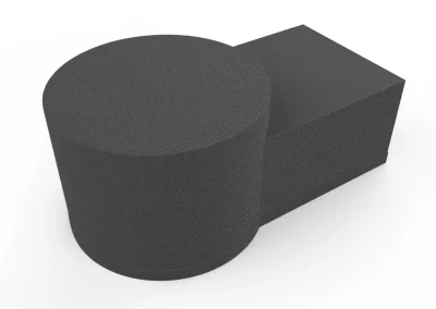 Bâche pour brasero et desserte