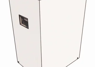 visuel 3D de la Bâche de protection pour enceinte sono