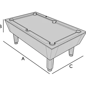 Bâche de protection pour billard