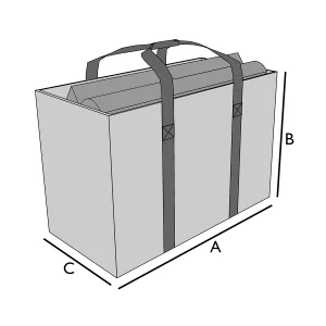 Sac de transport pour bûches