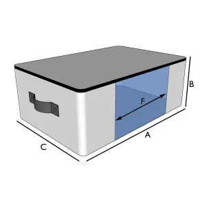 Housse de rangement de pour vêtement